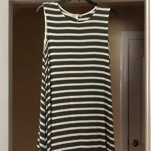 Striped Shift Dress